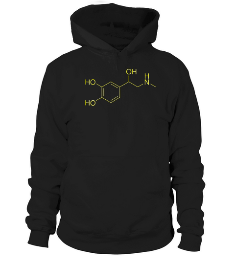 Adrenaline Molecule T-shirt Hoodie Unisex