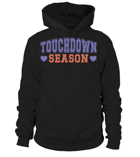 Touchdown Season color grunge Hoodie Unisex