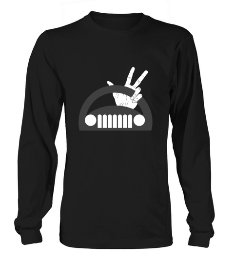 Funny The Jeep Wave Long sleeved Unisex