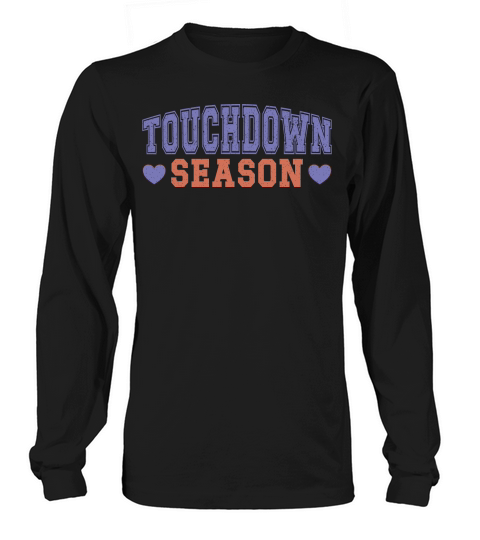 Touchdown Season color grunge Long sleeved Unisex