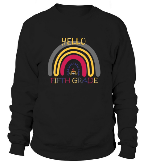 back to school rainbow Sweatshirt Unisex