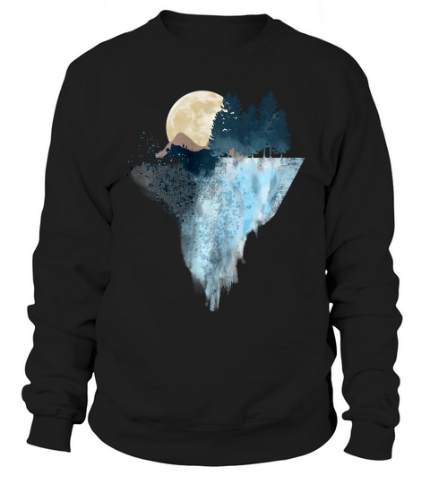 Colored Mountains Geometry Outdoor Hiking Tshirt Sweatshirt Unisex