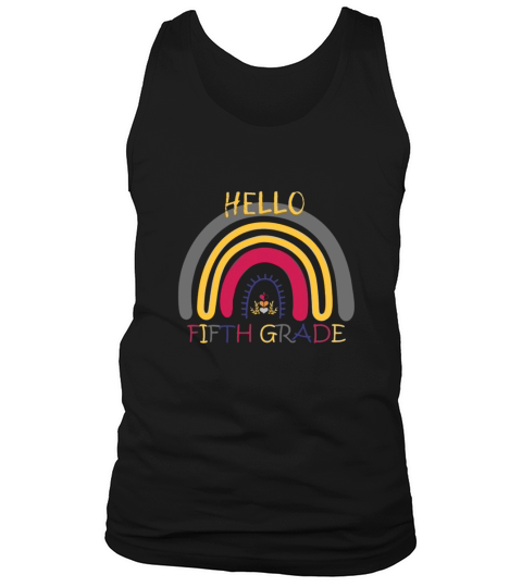 back to school rainbow Tank Top Unisex