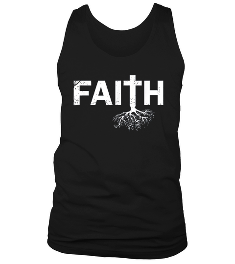 Christian Faith N Cross Christian Faith Tank Top Unisex