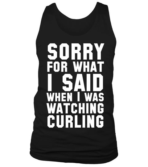 Curling Event Usa Supporter Apparel 201 T-shirt Tank Top Unisex
