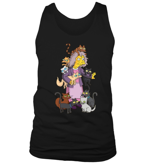 The Simpsons Crazy Cat Lady shirt, hoodie, sweater, longsleeve t-shirt Tank Top Unisex
