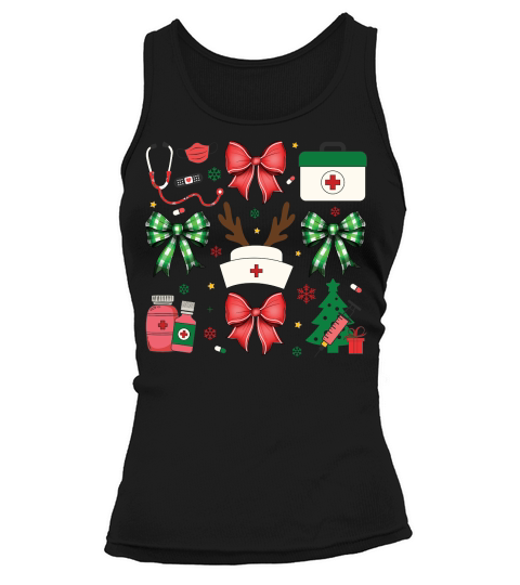 CoquetteNurseChristmas Tank top Woman