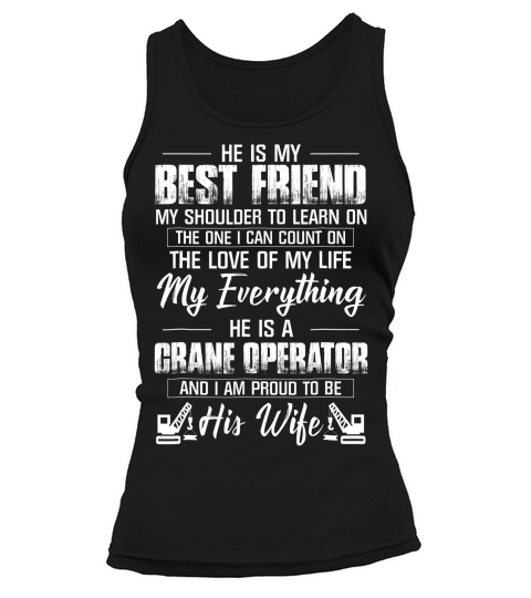 Crane Operator Shirt - Crane Operator Wife T Shirts Tank top Woman