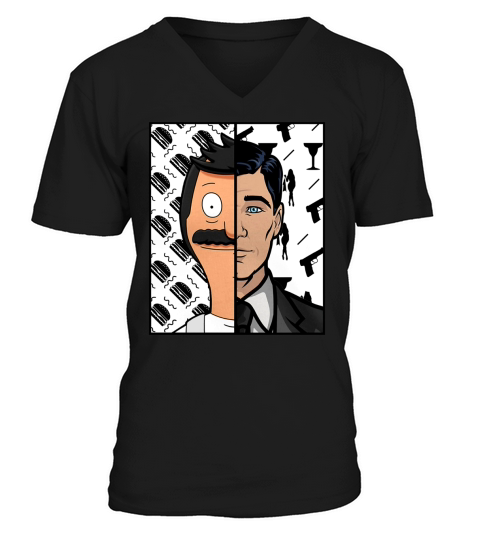 bobs archer V-Neck T-shirt