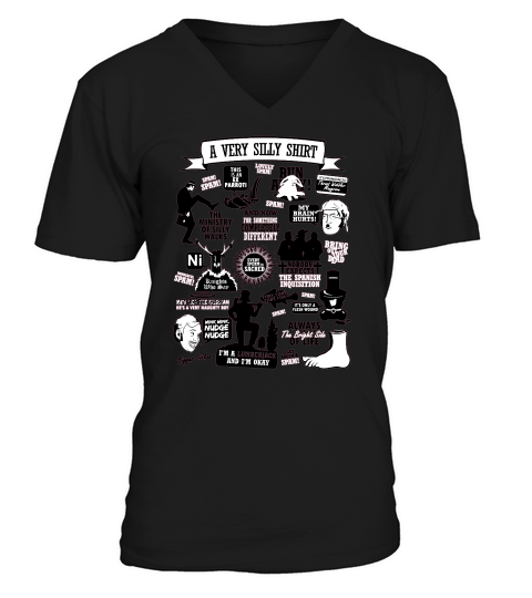 Monty Python Quotes - Full Color Mug V-Neck T-shirt