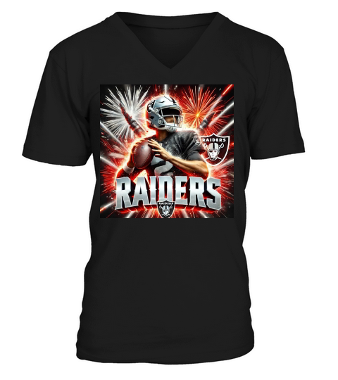Raiders V-Neck T-shirt