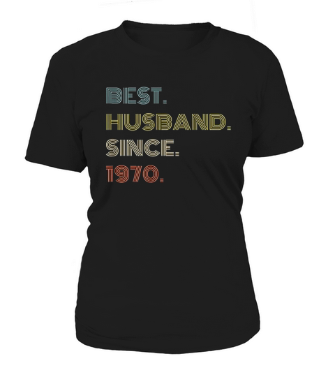 51st Wedding Anniversary Best Husband Since 1970 Women's T-Shirt