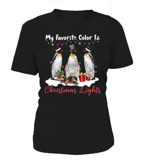 Christmas Light Is My Color Women's T-Shirt