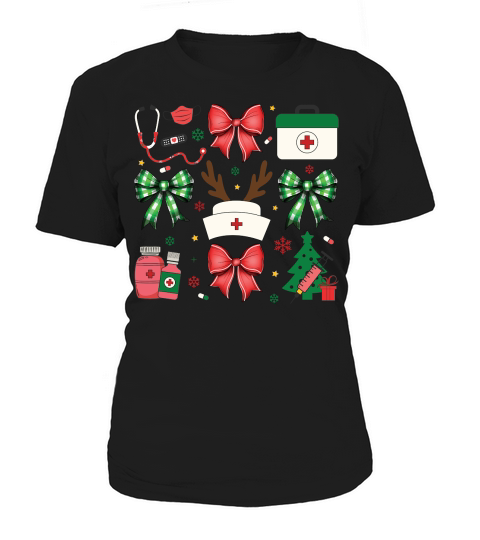 CoquetteNurseChristmas Women's T-Shirt