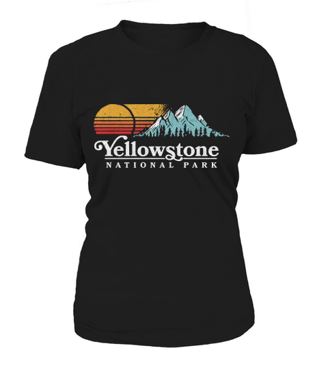 Vintage Yellowstone National Park Retro T-shirt Women's T-Shirt