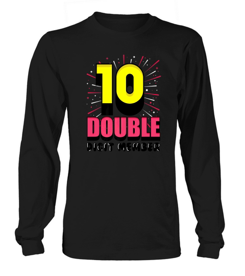Cute Double Digit Member For Your Sister And Brother Long sleeved Unisex