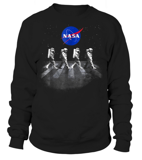 Nasa Walking Astronauts In Space - Abbey Road Sweatshirt Unisex