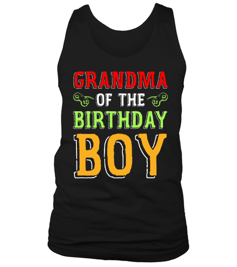 Grandma of the Birthday Boy Tank Top Unisex