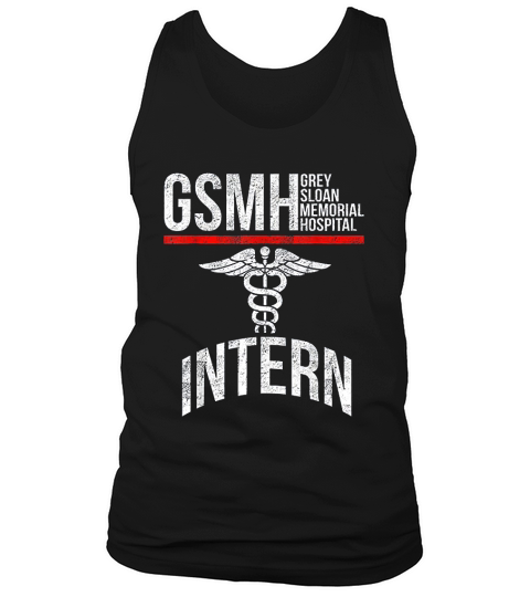 Grey Sloan Memorial Hospital Intern Tank Top Unisex
