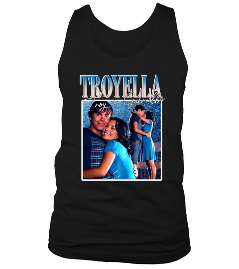 Troyella Troy Gabriella High School Musical Sweetheart Vintage Bootleg 90s Unisex Sweatshirt Tank Top Unisex