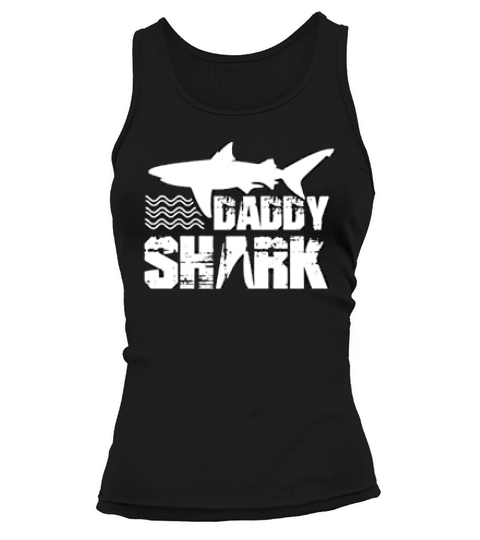 Daddy Shark Gift For Dad Tank top Woman