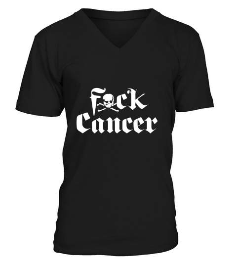 FCK CANCER SHIRT V-Neck T-shirt