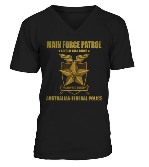 Main Force Patrol - Special Task Force V-Neck T-shirt