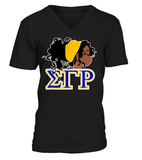 Sigma Sgrho Gamma Sorority Rho 1922 Gift Paraphernalia T-shirt V-Neck T-shirt