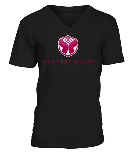 Tomorrowland Yesterday is History, Today is a Gift, Tomorrow is Mystery V-Neck T-shirt
