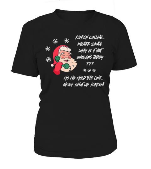 Christmas Santa Saying Women's T-Shirt