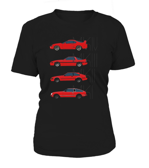 Toyota Supra Generations Women's T-Shirt