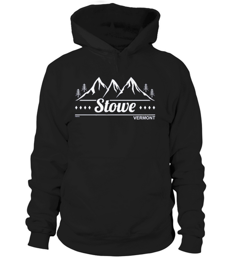 Hoodteez Stowe Vermont Hoodie Unisex