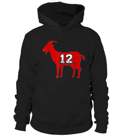 Vintage Distressed Goat 12 Hoodie Unisex