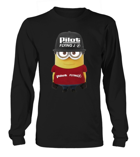 Pilot Flying J Funny shirt Long sleeved Unisex