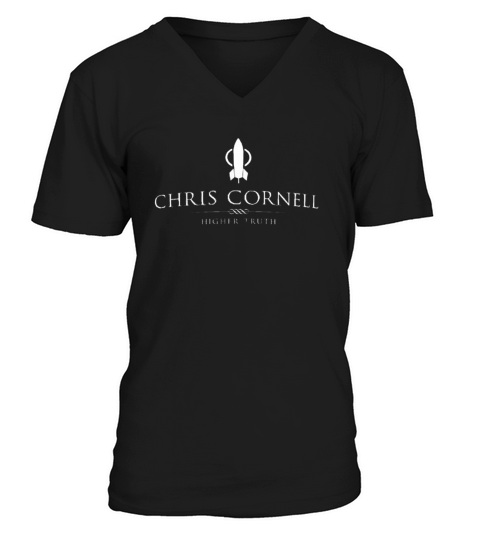 Chris Cornell Higher Truth V-Neck T-shirt