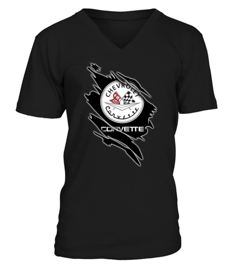 CORVETTE C1 CA V-Neck T-shirt