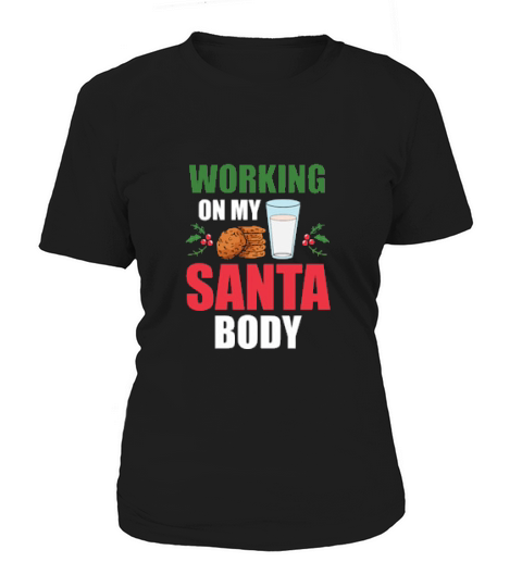 Christmas Working On Santa Body Funny Gift For Men Women's T-Shirt