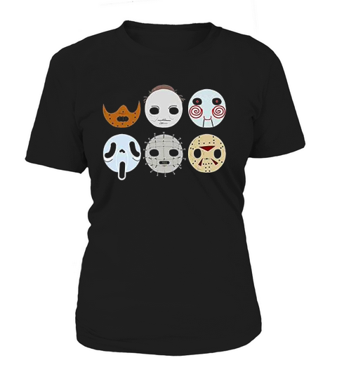 Horror Movie Scary Funny Halloween Jason Retro 80s Youth Kids Girl Boy Women's T-Shirt