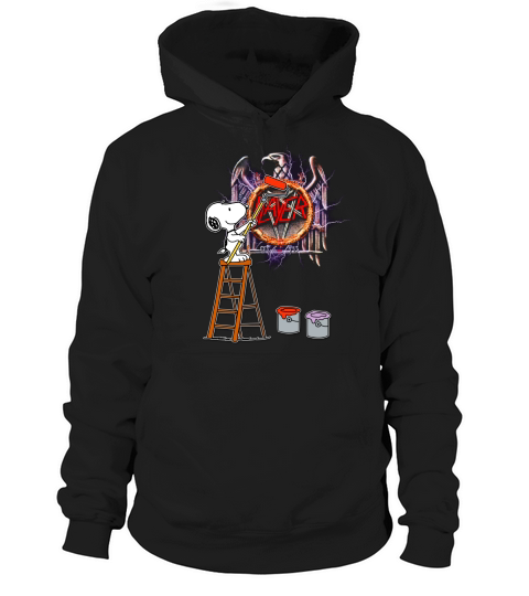 Snoopy paint Slayer Hoodie Unisex
