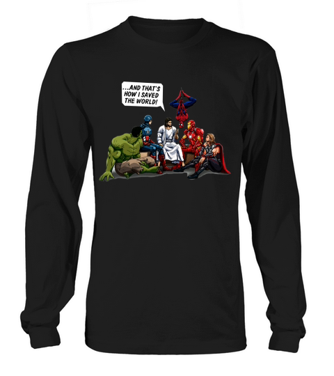 And Thats How I Saved The World Jesus Shirt, hoodie, tank top Long sleeved Unisex