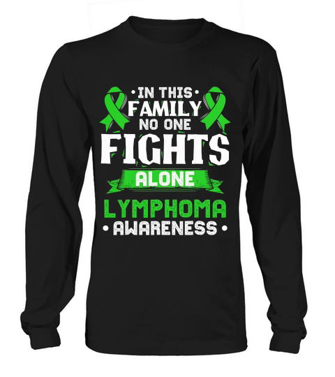 Gift For Lymphoma Patients Blood Cancer T-shirt Long sleeved Unisex
