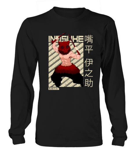 Inosuke Demon Slayer Anime T-Shirt Short Sleeve Baby One-Piece Long sleeved Unisex