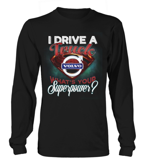 SUPERPOWER VOLVO TRUCK Long sleeved Unisex