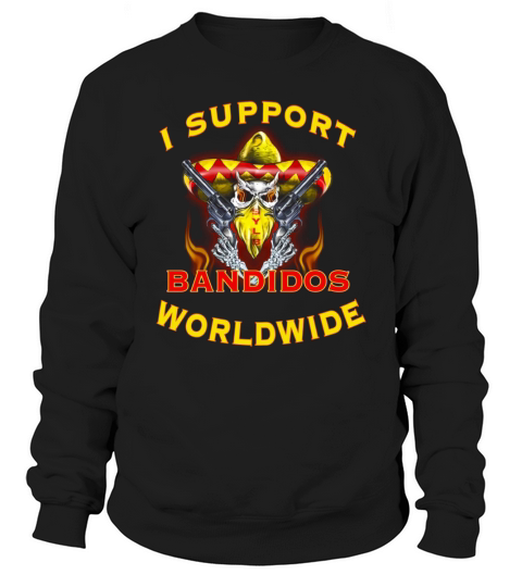 Suport Bandidos Worldwide Sweatshirt Unisex