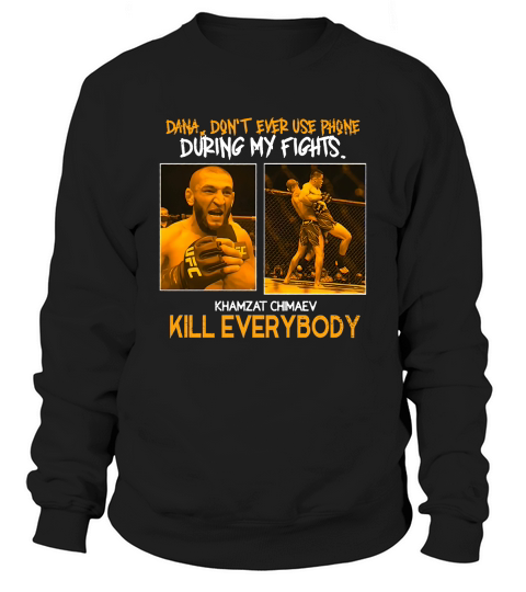 Ufc Khamzat Chimaev Unisex T-Shirt Sweatshirt Unisex