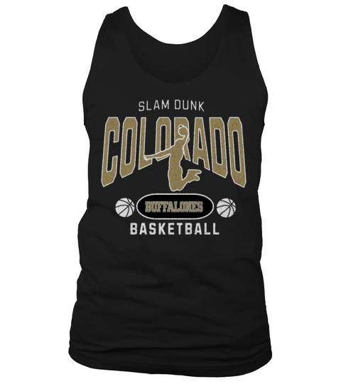 Colorado Buffaloes Slam Dunk Basketball Tank Top Unisex