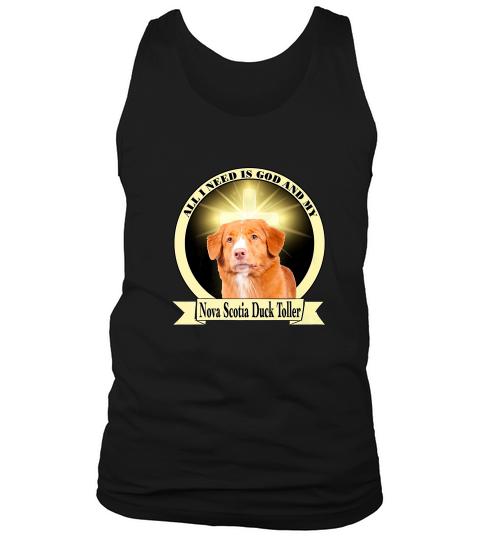 God And My Nova Scotia Duck Tolling Retriever Tank Top Unisex