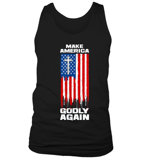 Make America Godly Again Love Jesus Faith Tank Top Unisex
