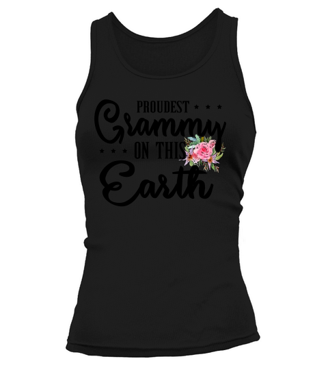 Flower Proudest Grammy On This Earth Tank top Woman