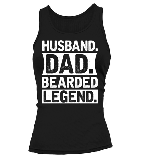 Husband Dad Bearded Legend (2) Tank top Woman